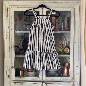 Alice + UO Unais Striped Drop-waist Dress/Top, XS
